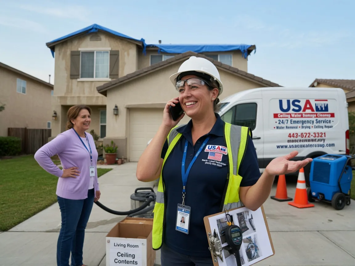 Ceiling Water Damage Restoration Spalding, MI FAQs